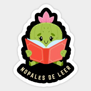 Nopales De Leer Sticker